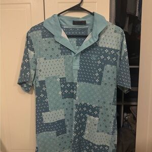 Men's G/FORE Patchwork Golf Shirt